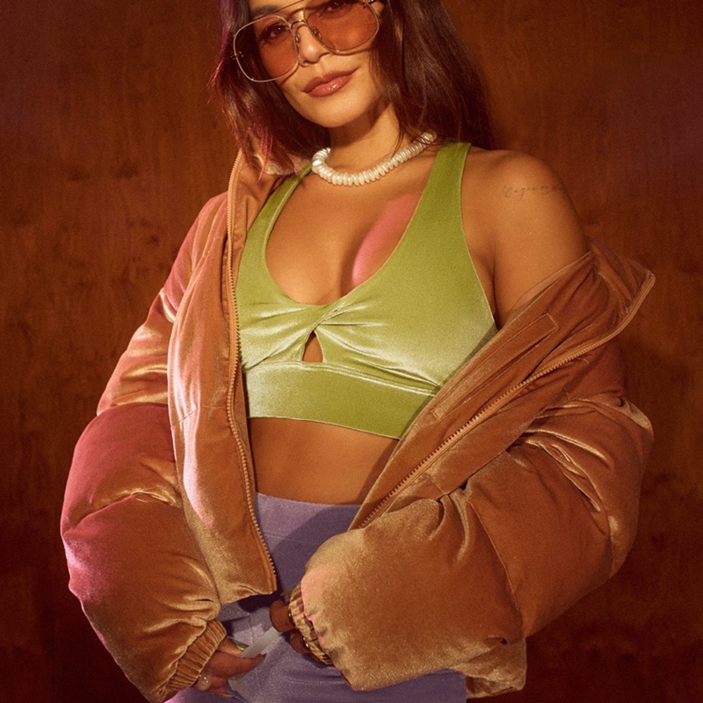 Fabletics Velour Jacket Size Small - image 2